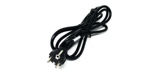 CEE 7/7 Euro 2 Pin Type C/E/F Plug to NEMA 5-15P 3 Prong AC Power Cable Cord 8'  - Picture 1 of 4