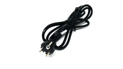 CEE 7/7 Euro 2 Pin Type C/E/F Plug to NEMA 5-15P 3 Prong AC Power Cable Cord 8'  - Image 1 of 4