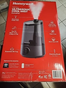 Honeywell Top Fill 1.25 gallon Ultrasonic Cool Mist Humidifier - Black - Picture 1 of 11