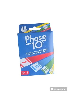 Juego de cartas Mattel fase 10 40 años  Foto 1 de 2