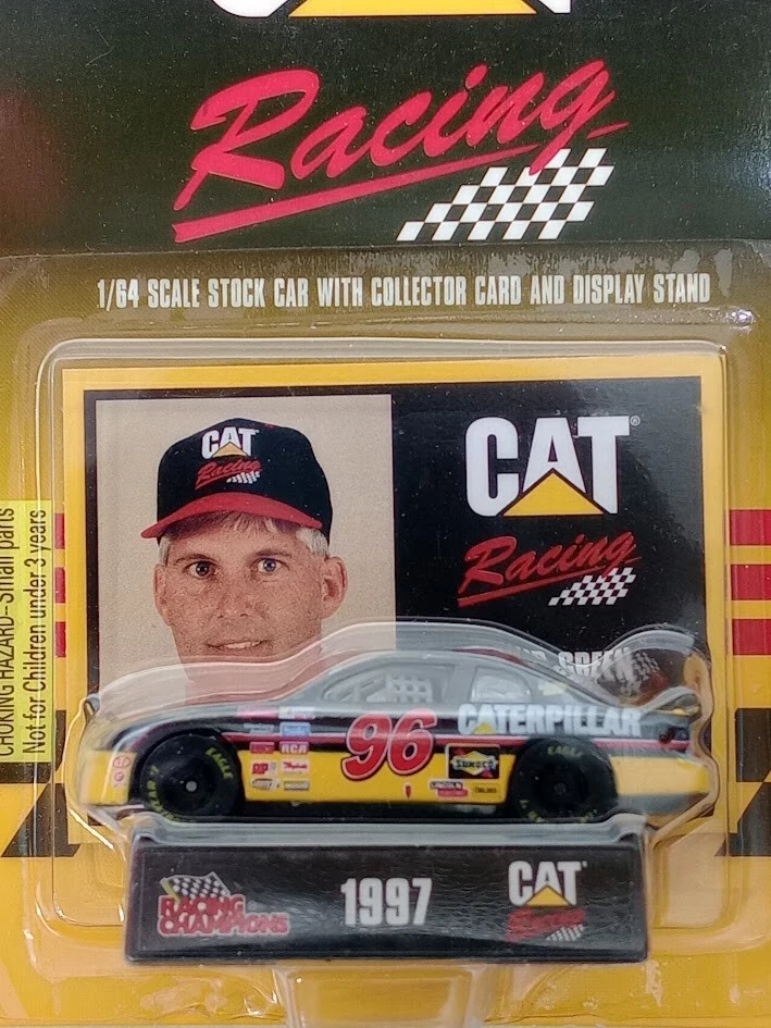 CAT Racing 1998 Edición Escala 1:64 Racing Champions Nascar #96 David Green Car Foto 1 de 3
