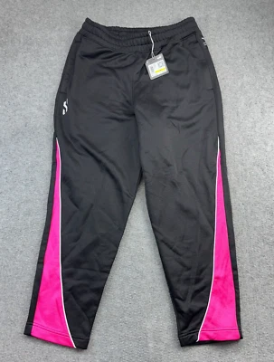 Pantalones Puma X Scoot Para Hombre Med Negro Rosa Rayas Joggers Gimnasio Entrenamiento NL T-73 NUEVOS CON ETIQUETAS Foto 1 de 4
