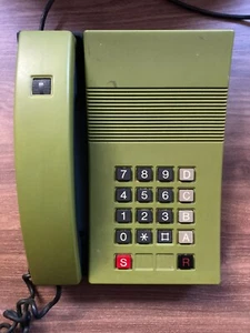 Kirk Comet DK80 Digitel 2000 Danish Design Green 1980s Desk Landline Phone - Picture 1 of 10
