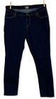 Old Navy The Flirt Skinny Denim Jeans Women's 14 Reg Blue Mid Rise Cotton Blend