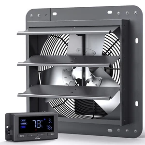 iLIVING 12/14/16" Wall Mounted Shutter Exhaust Fan