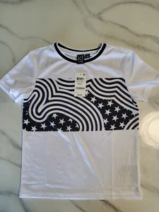 Kids White Ideology flag shirt Size Small 6-7 - Picture 1 of 6