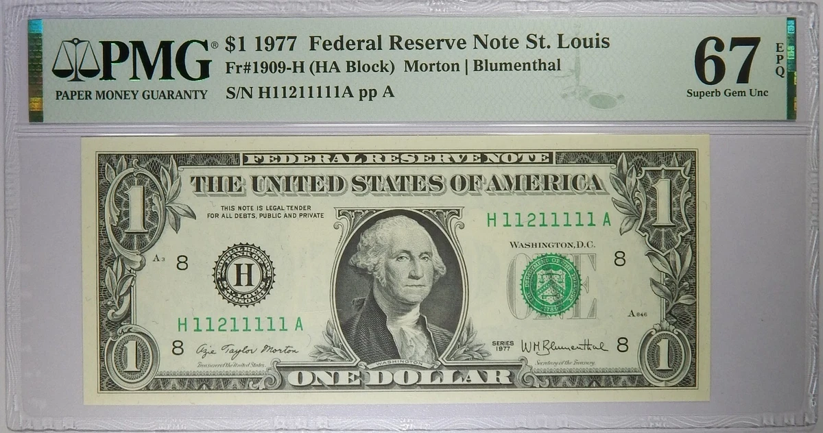 1977 US Small Size Paper Money Notes for sale | eBay
