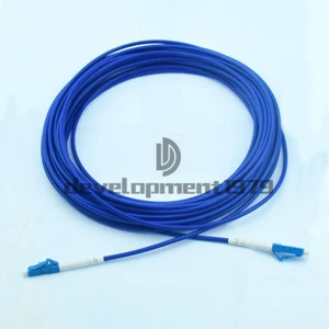 Armored Kabel Glasfaser Patch Kabel LC Zu LC Sm 9/125 3.0mm Einzel Core 5M - Afbeelding 1 van 6