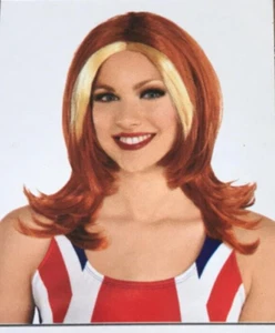 red pop group redhot wig halloween accessory - Picture 1 of 3