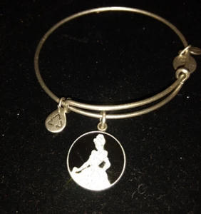 Alex & Ani  Disney blue  enamel Cinderella charm bracelet only one - Picture 1 of 3
