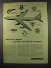 1956 Boeing 707 Jet Ad - These Great Airlines