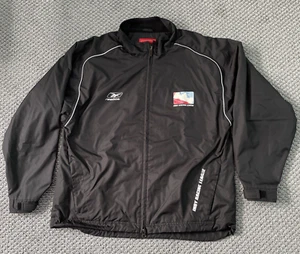 Vintage Indy Racing League Reebok Jacket Fleece Lined Indianapolis 500 Large - Picture 1 of 17