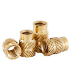 M3 4.2Mm-4.5Mm Od Brass Through Hole Twill Injection Nuts Inlaid Copper Nut