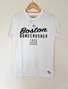 T-shirt uomo British Vintage Boxing The Boston Bonecrusher taglia M - Foto 1 di 6
