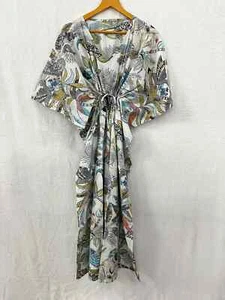 Indische Baumwolle Multi Kaftan Sommerkleid Nachthemd Maxi Braut Kaftan Kleid - Bild 1 von 4