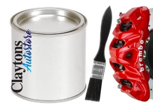 PINTURA PINZA FRENO PARA BREMBO ROJO Alta Temperatura 125ml **MATE + PINCEL** - Imagen 1 de 4