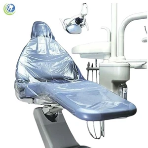 Premium Dental Full Chair Protective Disposable Clear Cover Sleeves 48” x 56” - Picture 1 of 5