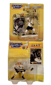 JAROMIR JAGR Startaufstellung 1997 & 1998 Figuren Pittsburgh Penguins NHL Pitt - Bild 1 von 9