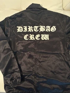 Ebbets Field Flannels Dirtbag Crew Size XL Huf Stitched Black super clean htf - Picture 1 of 7