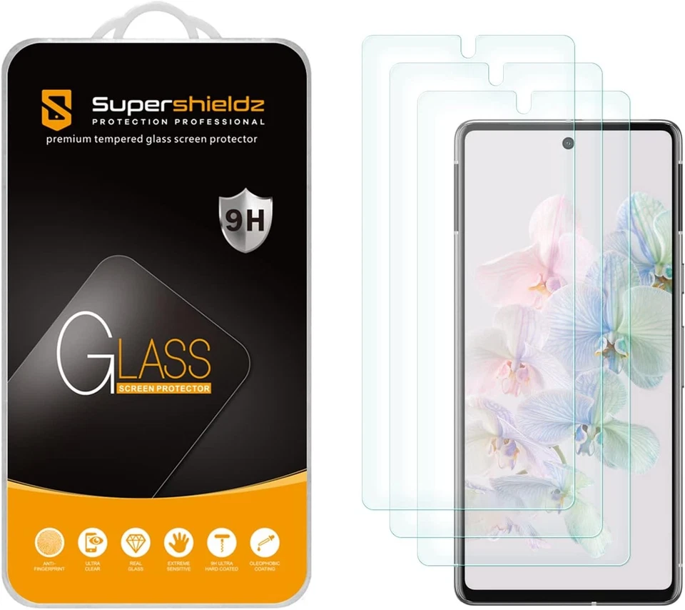Supershieldz (3 Pack) Designed for Google Pixel 7 Tempered Glass Screen...  - Image 1 of 4