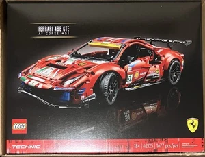 LEGO TECHNIC FERRARI 488 GTE (42125) | NEW IN SEALED BOX | RETIRED - Picture 1 of 2