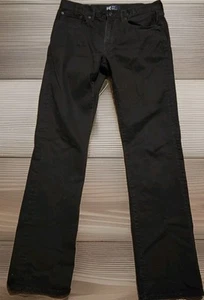 Gap Jeans Mens 32x34 Black Denim Bootcut Cowboy Western Rodeo  - Imagen 1 de 10