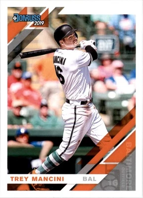2019 Donruss Baseball Card #153 Trey Mancini - Image 1 of 2