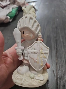 Precious Moments "Onward Christian Soldier" Jonathan & David 1983 Figurine Nobox - Picture 1 of 9