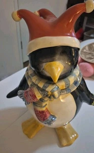 Oneida Pinguin Keksdose Vintage Weihnachten Winter Urlaub Deko Geschenk - Bild 1 von 6