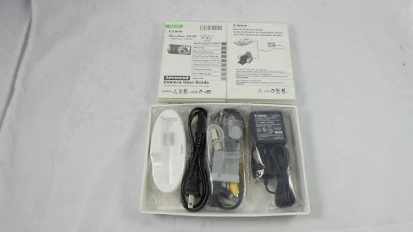 Original Box with Accessories for Canon PowerShot SD30 Digital Elph Camera - Image 1 of 1