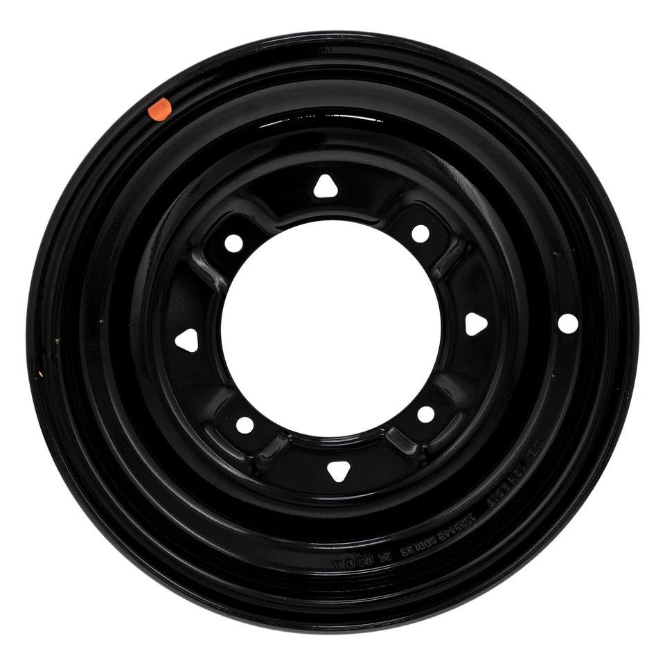 Polaris 1523448-067 Black Front Rim 12x6 Sportsman Scrambler 800 700 600 570 550 - Image 1 of 4