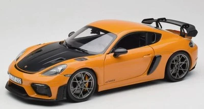 NOREV - PORSCHE Cayman GT4 RS Pack Weissach 2023 Giallo Bahama - 1/18 - NOREV... - Immagine 1 di 4