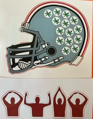 Ohio State Buckeyes Decals (2) - Image 1 of 3