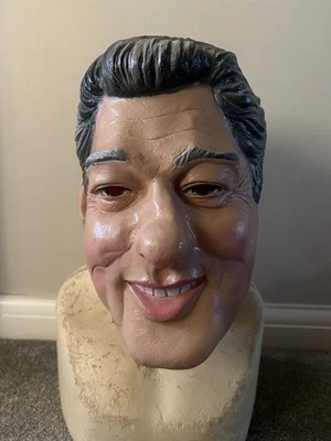 Horror Halloween Cesar  Soft Vinyl Bill Clinton Soft Vinyl Mask With Insert - Image 1 of 4