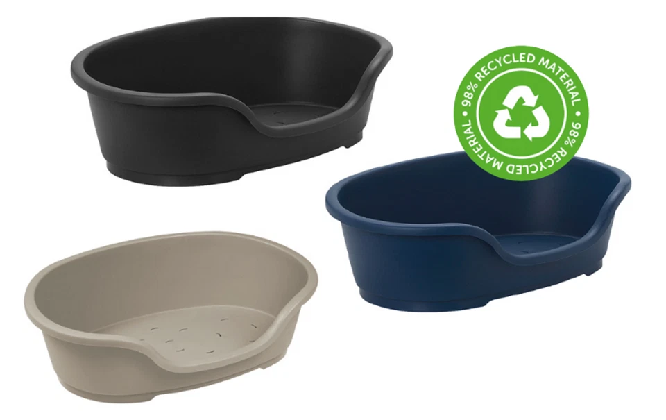 Karlie Eco Hundekorb Domus Kunststoff versch. Größen und Farben