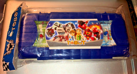 2014 Young Toys TOBOT Robots Sout Korea Anime Pencil Case Soccer Game Jinho RARE