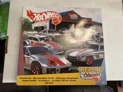 Juego de 7 autos Hot Wheels Replay The Classics 2025 en caja Foto 1 de 2