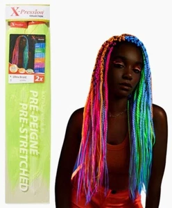 X Pression Ultraviolet Pre Stretched Ultra Braid - Bild 1 von 8