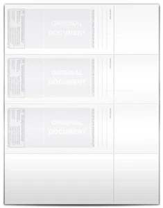 Versacheck Secure Checks - 750 Blank Business or Personal Wallet Checks - White - Picture 1 of 2