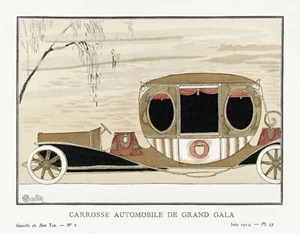11516. Póster de decoración. Habitación pared. Diseño de arte en el hogar. Deco Nouveau moda. Coche exótico - Imagen 1 de 1