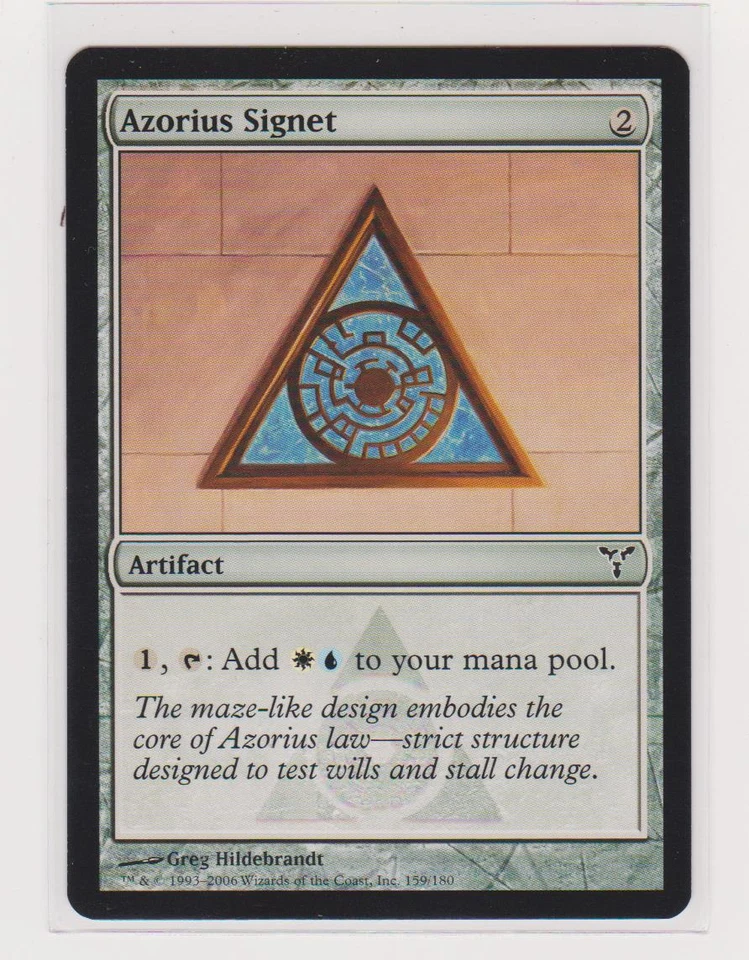  MTG Magic The Gathering 4x Azorius Signet - Dissension - NM, English Artifact  - Image 1 of 1