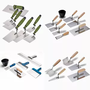 Profi Spachtelset Kellenset Gipserset Malerwerkzeug Maurer Gipser Stuckateur - Bild 1 von 37