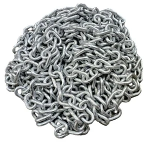 5/16-in x 50-ft Hot Dipped Galvanized G43 Welded Gray Anchor Chain - Bild 1 von 4
