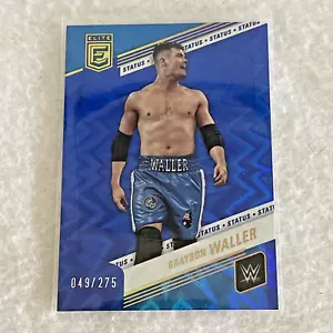 Grayson Waller Donruss Elite WWE 2023 Panini Azul #55/275 A-Town Down Under - Imagen 1 de 10