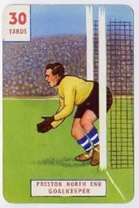 RARE Football Playing Card - Preston North End 1946-47 - Picture 1 of 4