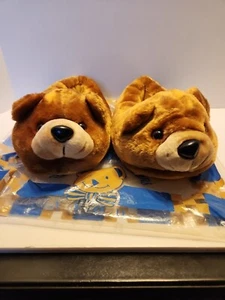 Teddy Bear Slippers Medium 8.5/ 9 - Picture 1 of 5