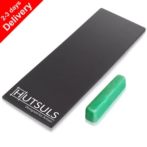 HUTSULS Leather Strop Honing Sharpener Knife Chisel Stropping Polishing Compound - Picture 1 of 7