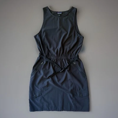 Vestido Patagonia Fleetwith Cinturón Pequeño Negro Ligero Utilitario Prendas Exteriores Foto 1 de 4
