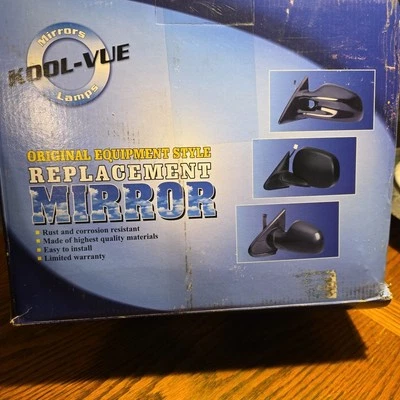 Nuevo espejo retrovisor eléctrico Kia Sedona 2006-2008 pasajero lado derecho manual plegable negro Foto 1 de 4