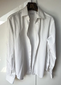 Beautiful Loro Piana Dress Shirt 17.5 / 44 - Picture 1 of 9